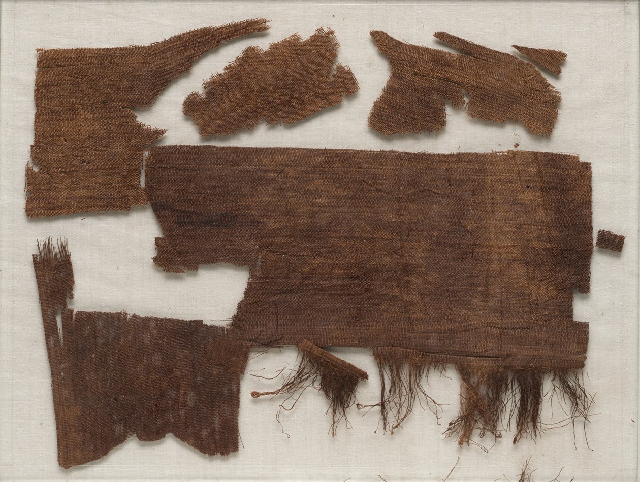 Fragments de bandelettes de momie égyptienne trouvés dans le cercueil de Senbi, Moyen Empire, vers 1918-1859 avant J.-C. - Egyptian 12th Dynasty