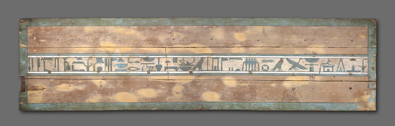 Couvercle du cercueil de Senbi, Moyen Empire, vers 1918-1859 av. J.-C. - Egyptian 12th Dynasty