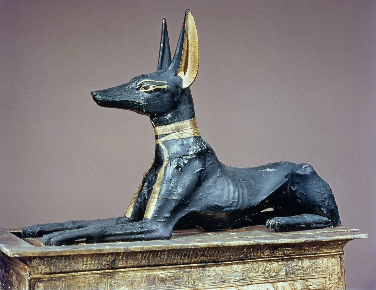 Anubis, dieu égyptien des morts, d