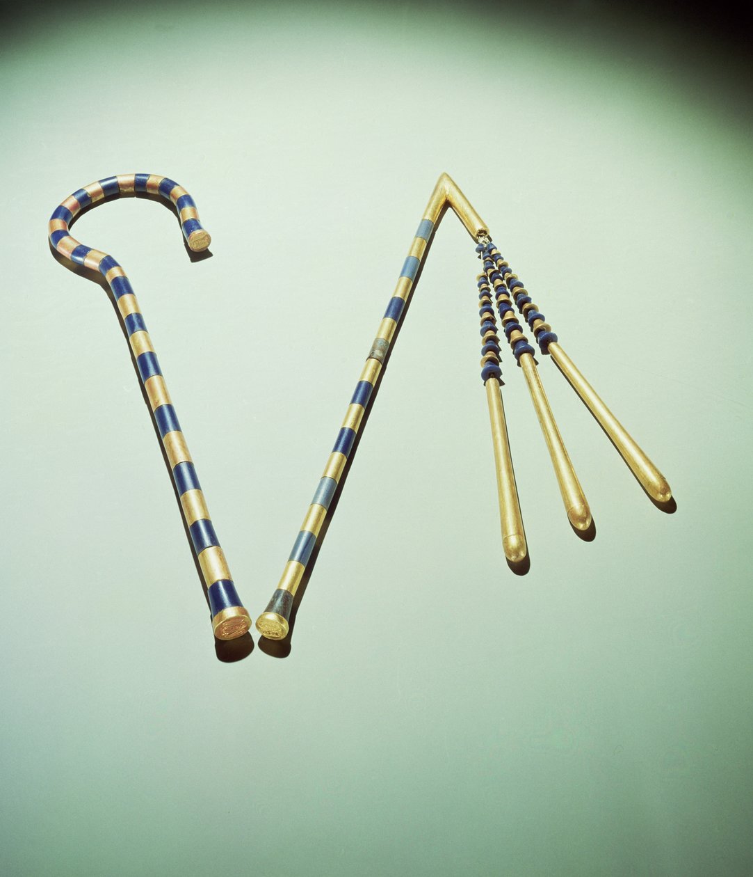 Le Sceptre et le Fléau, de la Tombe de Toutankhamon, Nouvel Empire - Egyptian 18th Dynasty