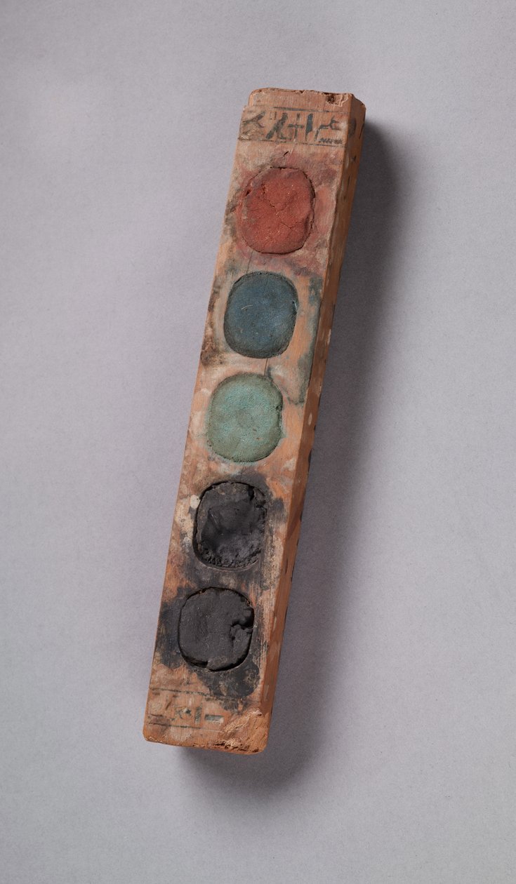 Boîte de peinture du vizir Amenemope, Nouvel Empire, c.1427-1401 av. J.-C. - Egyptian 18th Dynasty