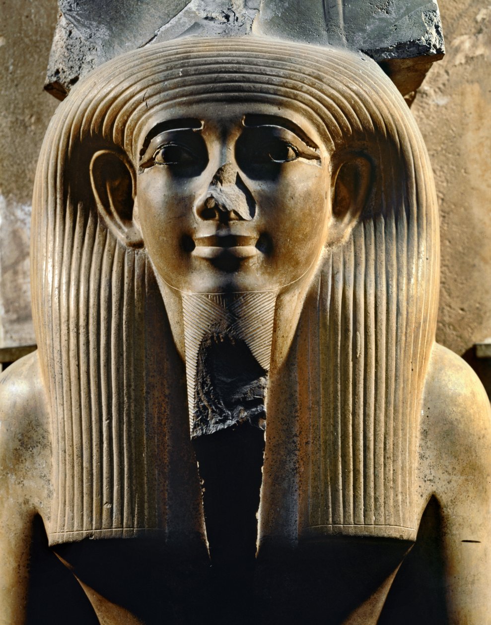 Pharaon Aménophis II (calcaire) - Egyptian 18th Dynasty