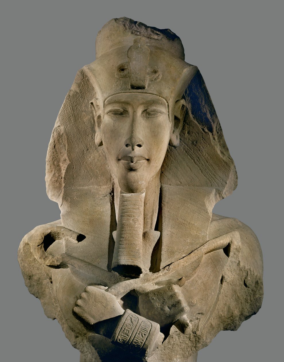 Pharaon Aménophis IV Akhnaton (sculpture) - Egyptian 18th Dynasty