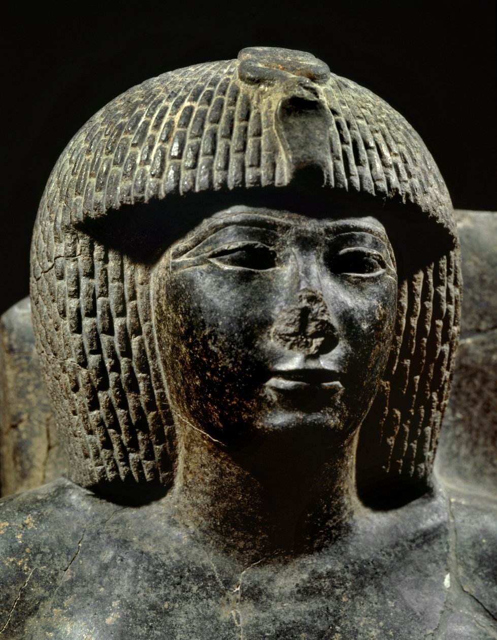 Pharaon Touthmôsis IV (granit noir) - Egyptian 18th Dynasty