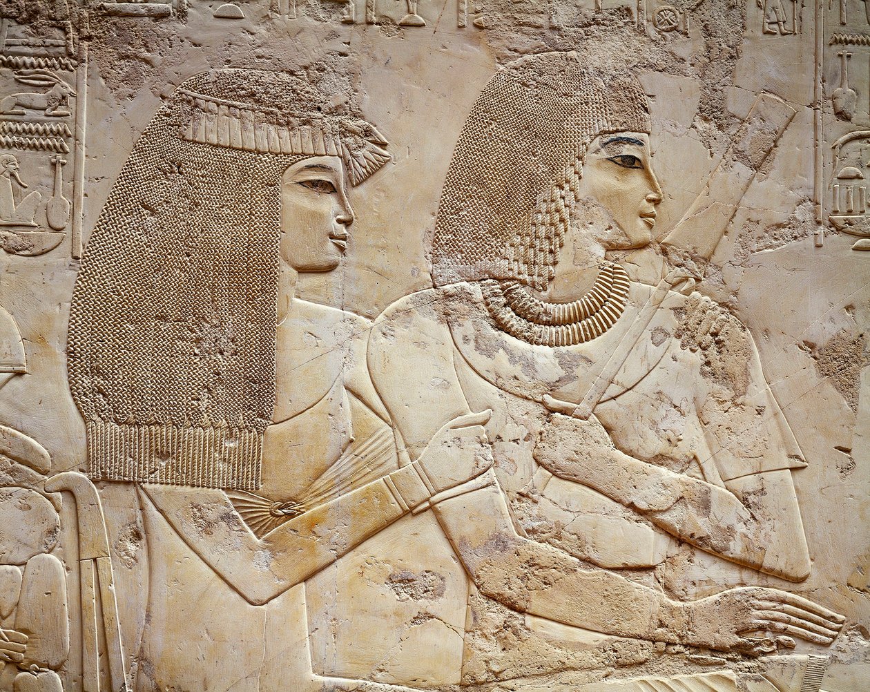 Ramos et sa femme, Tombe de Ramos, Sheikh 