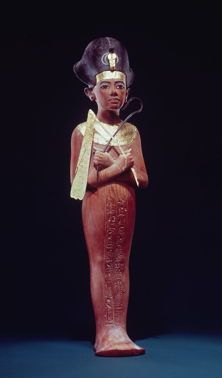 Figurine shabti du roi, de la tombe de Toutankhamon, Nouvel Empire - Egyptian 18th Dynasty