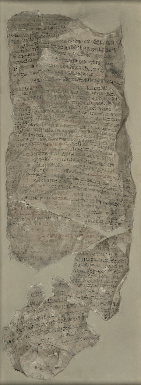 Ostracon de Sinuhe, Nouvel Empire (calcaire) - Egyptian 18th Dynasty