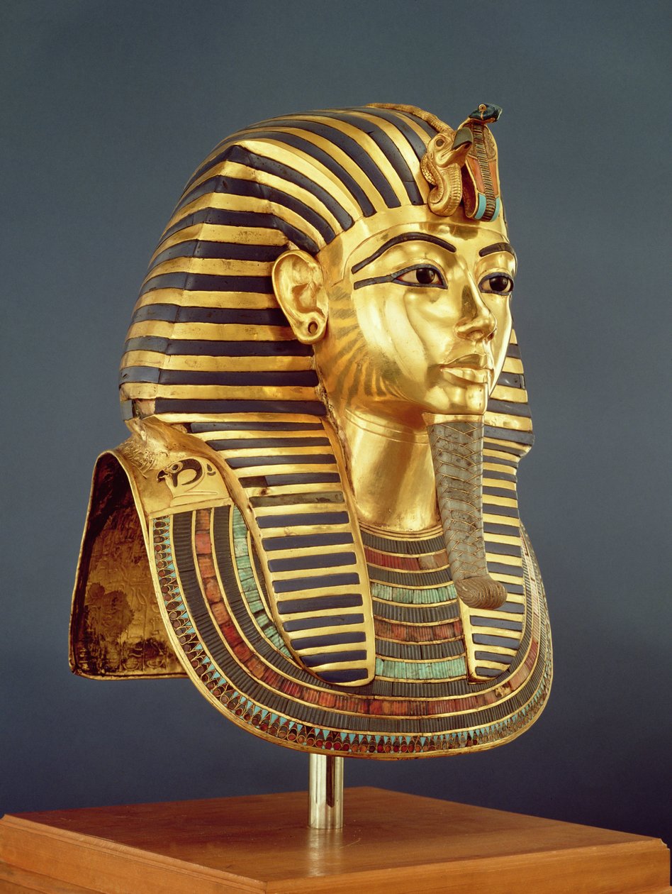 Le masque funéraire de Toutankhamon (vers 1370-1352 av. J.-C.) Nouveau Royaume, vers 1336-1327 av. J.-C. - Egyptian 18th Dynasty