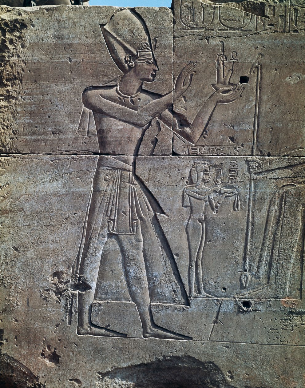 Thoutmôsis III, relief, Temple d