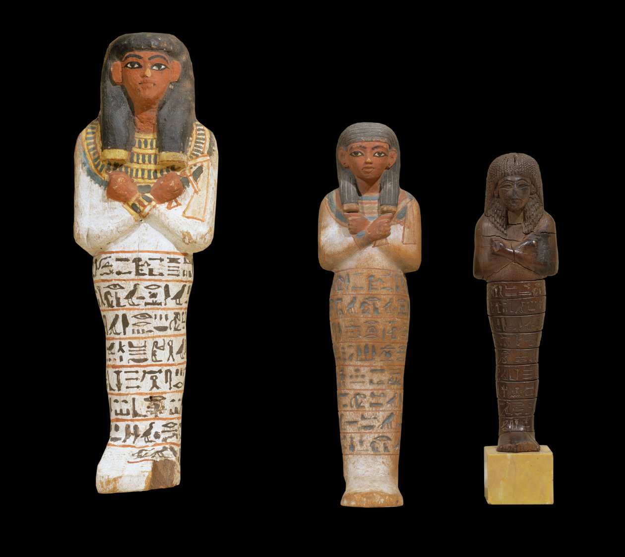 Ushebtis pour Hapyaa, Sennefer et Hesmeref ... - Egyptian 18th Dynasty