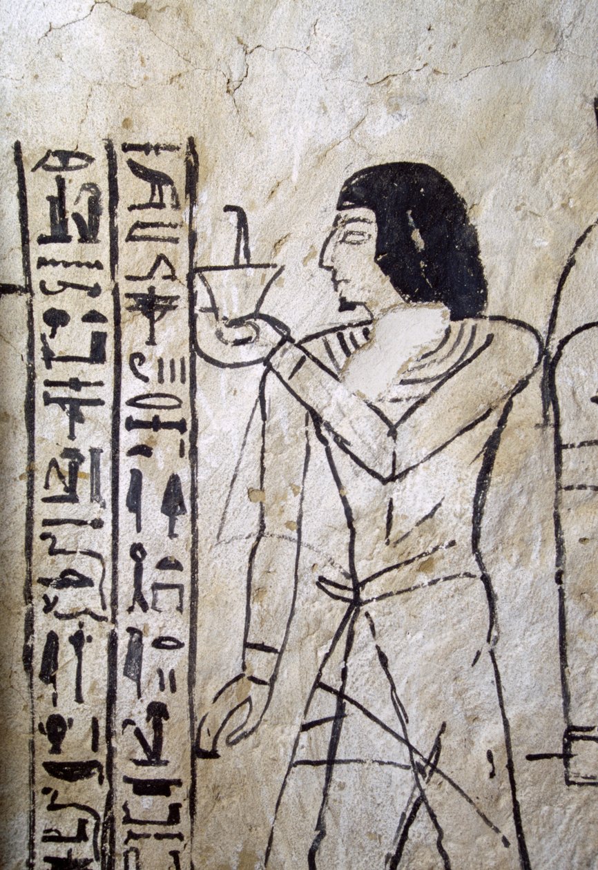Image du livre des morts, Tombe de Nakhtmin, Abousir, Égypte, Civilisation égyptienne, Nouvel Empire, XIXe dynastie - Egyptian 19th Dynasty