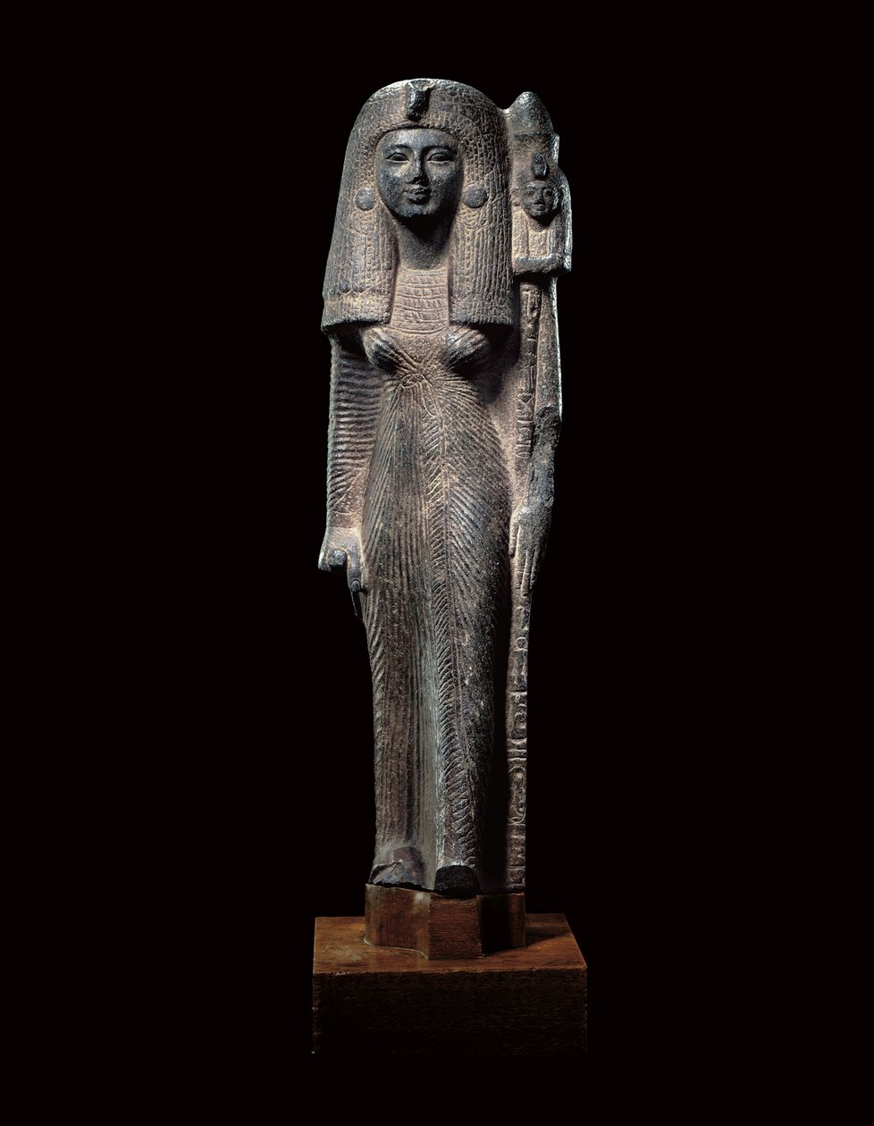 Statue porte-étendard de la reine Néfertari, Nouvel Empire, c.1290-1224 av. J.-C. - Egyptian 19th Dynasty