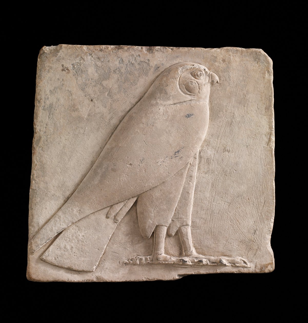 Plaque représentant un faucon, probablement le dieu Horus, XXVIe dynastie ou période saïte, 664-525 av. J.-C. ou plus tard - Egyptian 26th Dynasty