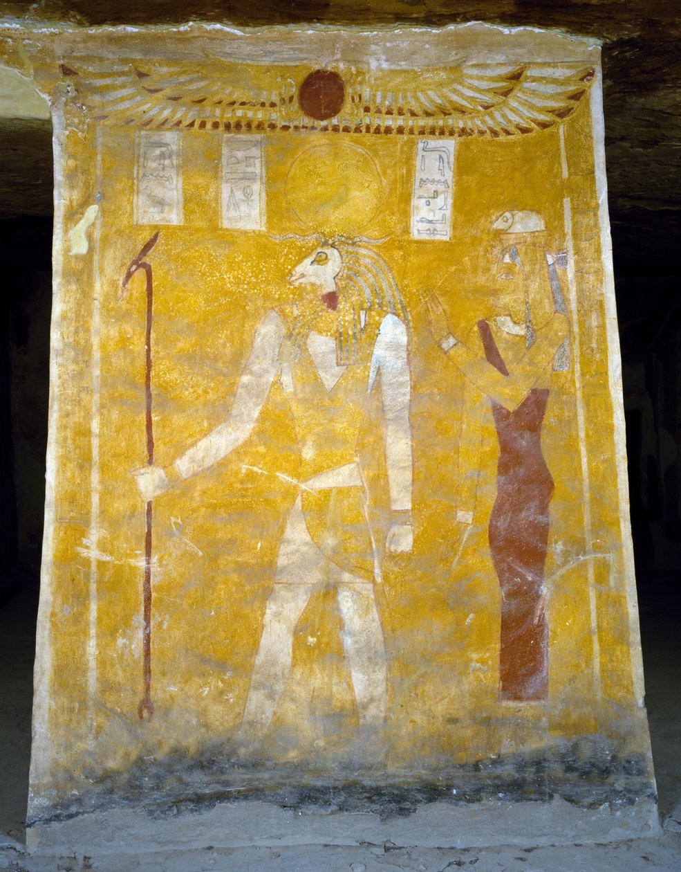 Peintures murales de la tombe de Pa Nentwy, Oasis de Bahariya - Egyptian 26th Dynasty