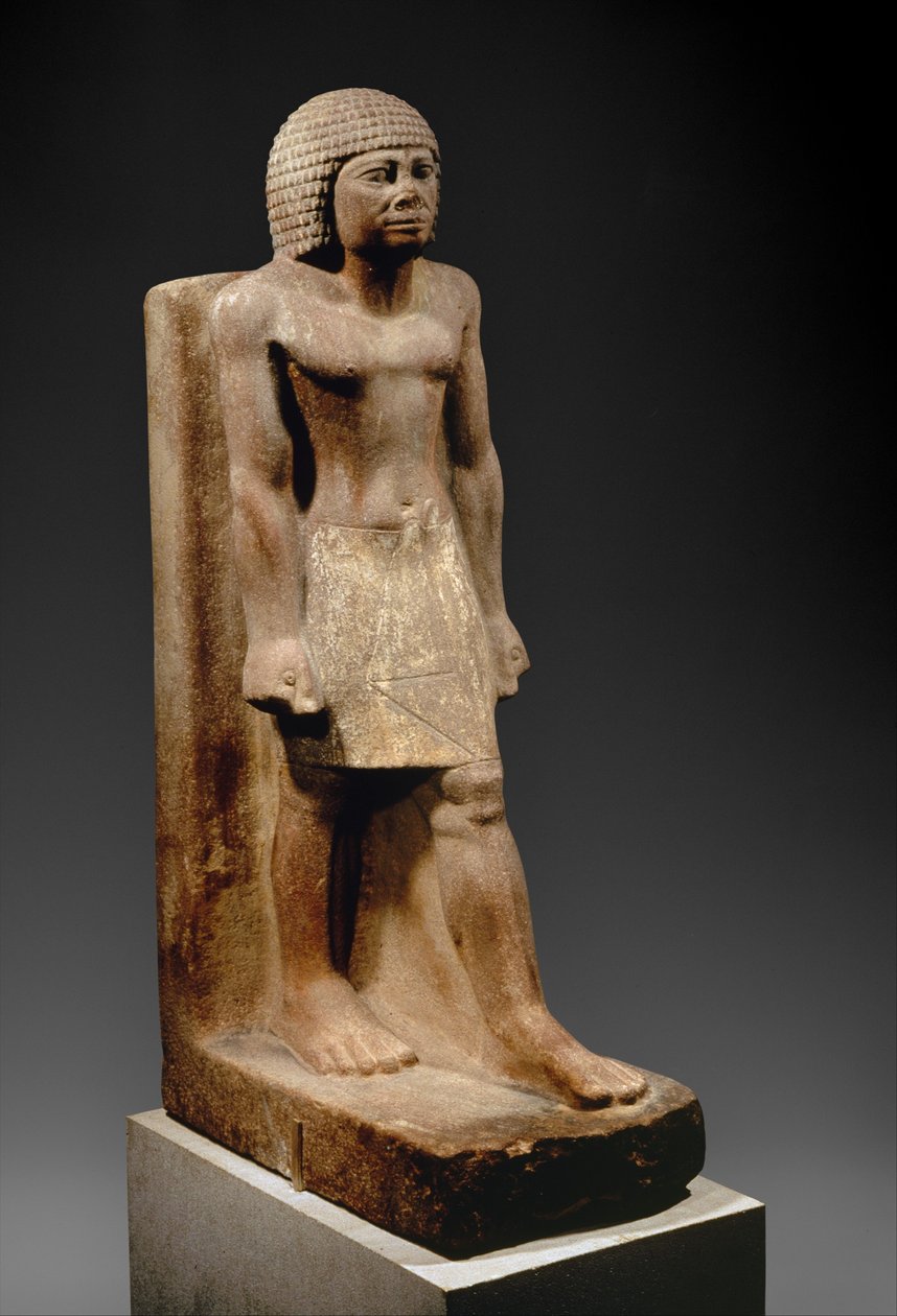 Figure en marche, c. 2575-2465 av. J.-C. - Egyptian 4th Dynasty