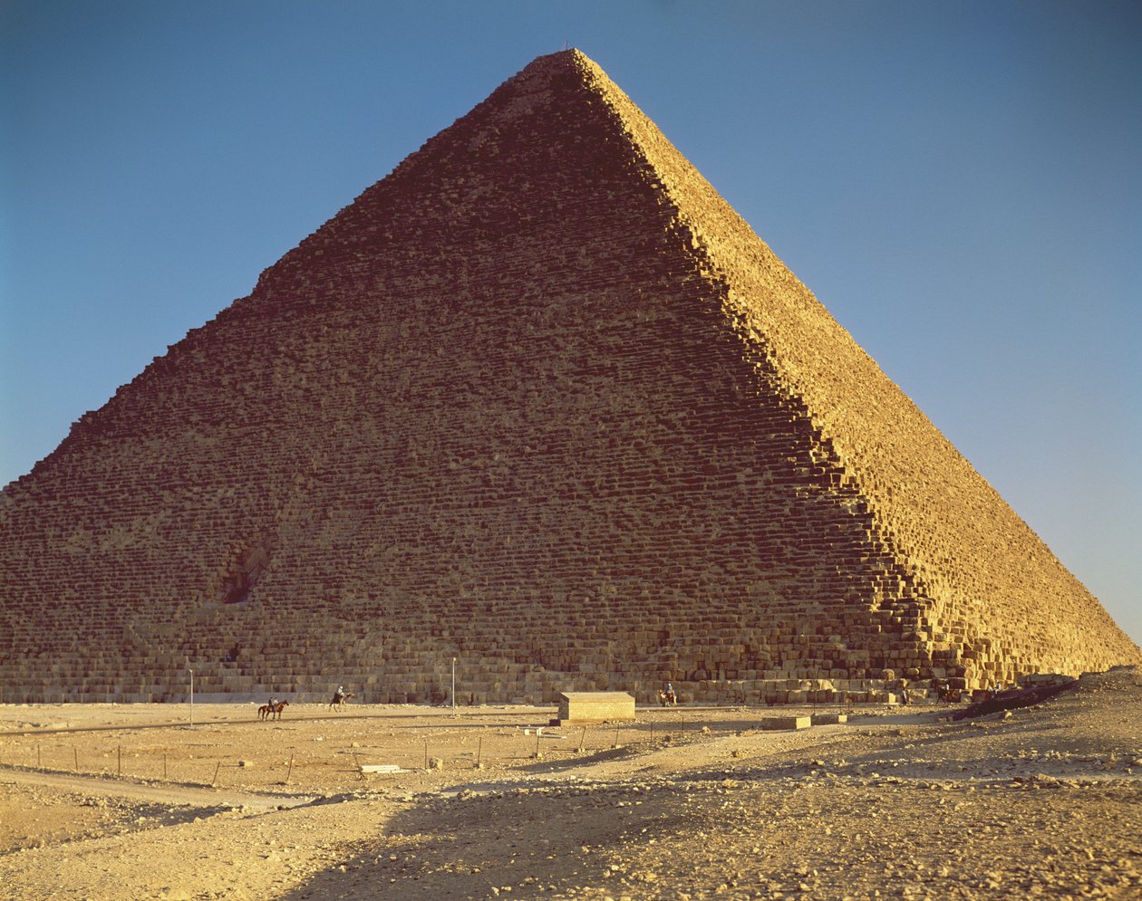 La Grande Pyramide de Khéops (c.2551-2528 av. J.-C.) Ancien Empire - Egyptian 4th Dynasty