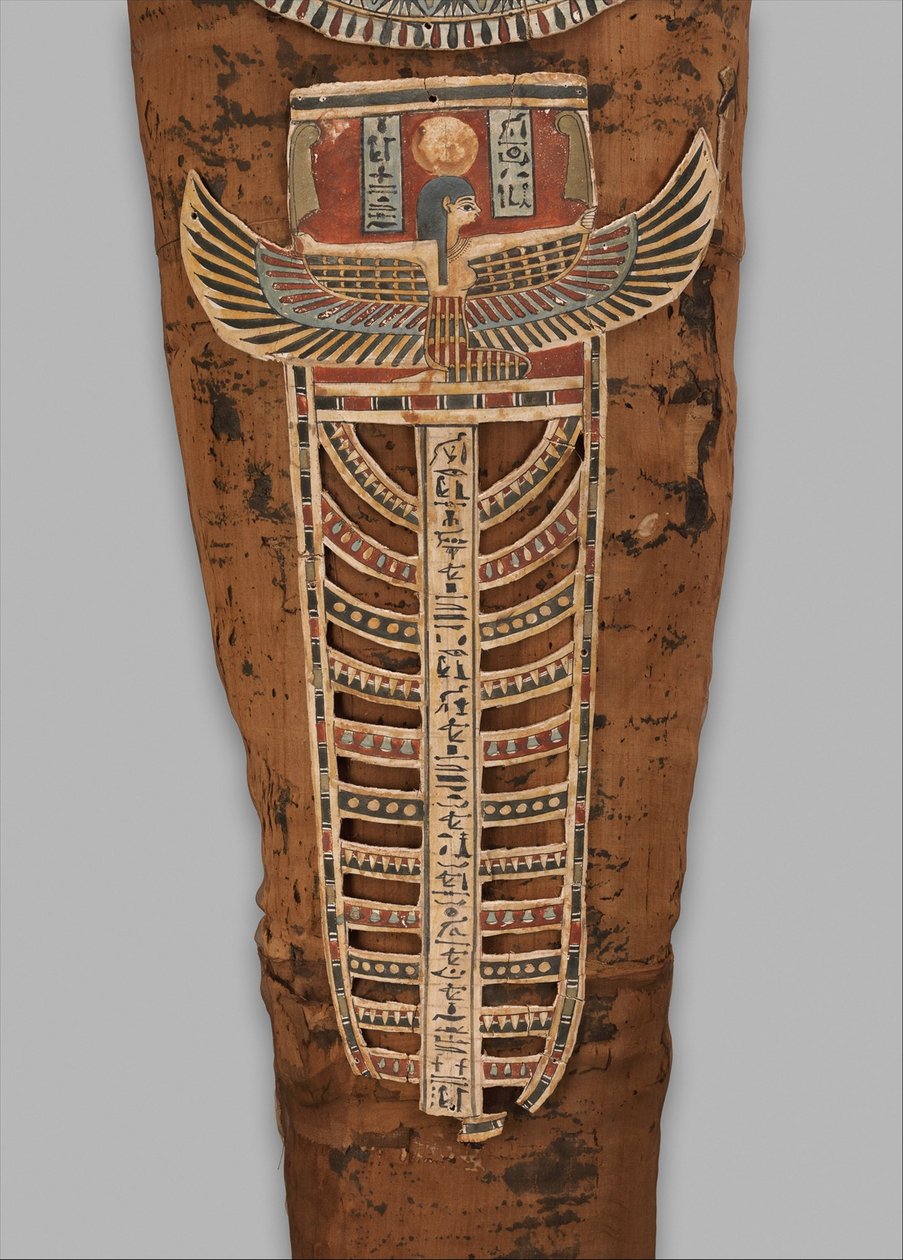 Momie de Nesmin (détail), 200-30 av. J.-C. - Egyptian Ptolemaic Period