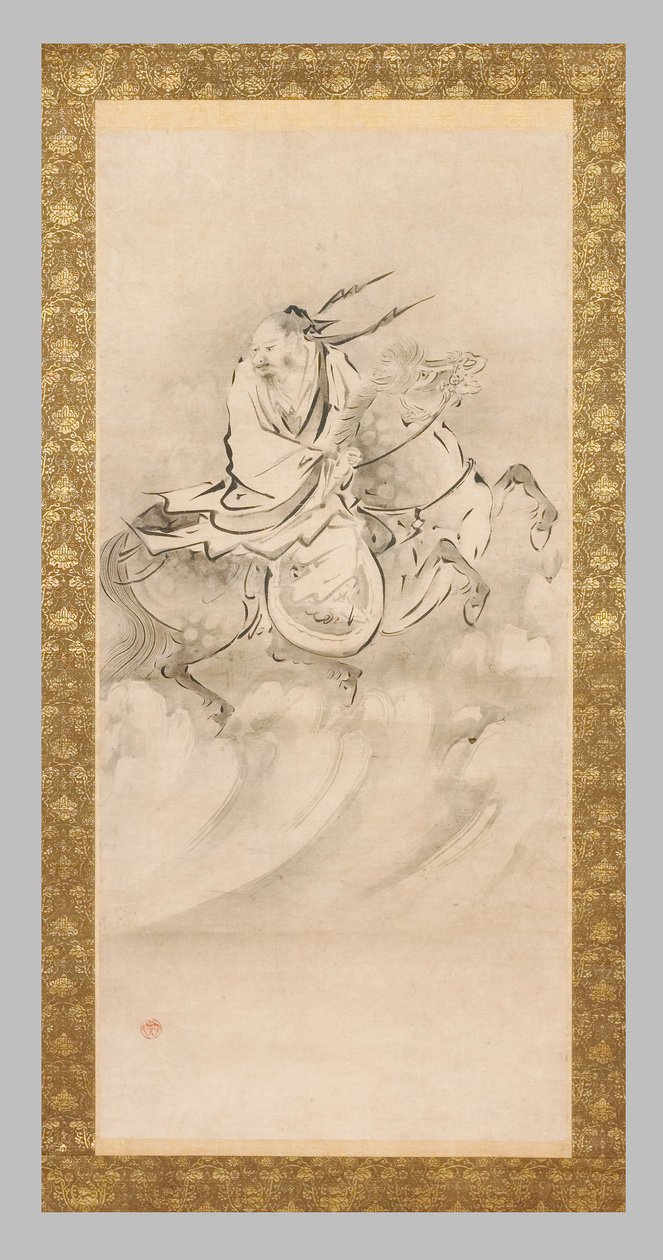 Chokoro à cheval - Eitoku Kano