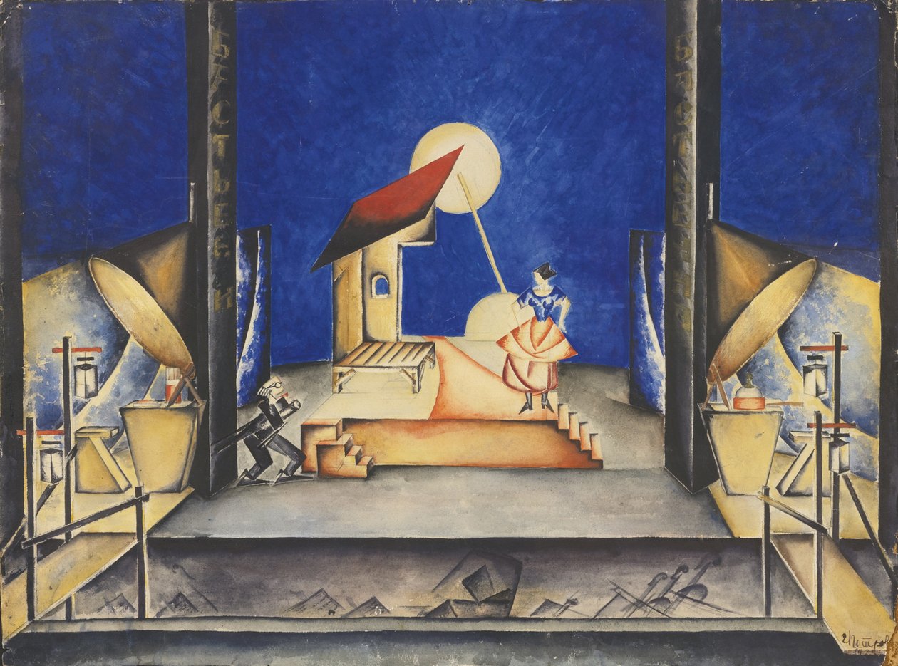 Décor de scène pour l