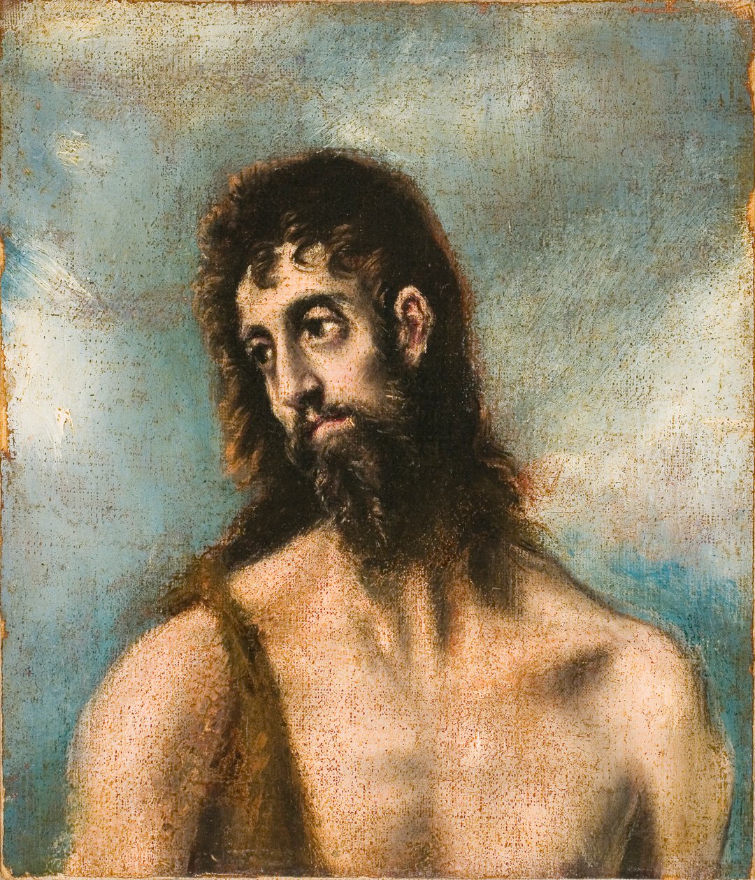 Saint Jean-Baptiste - El (1541 1614) (studio of) Greco