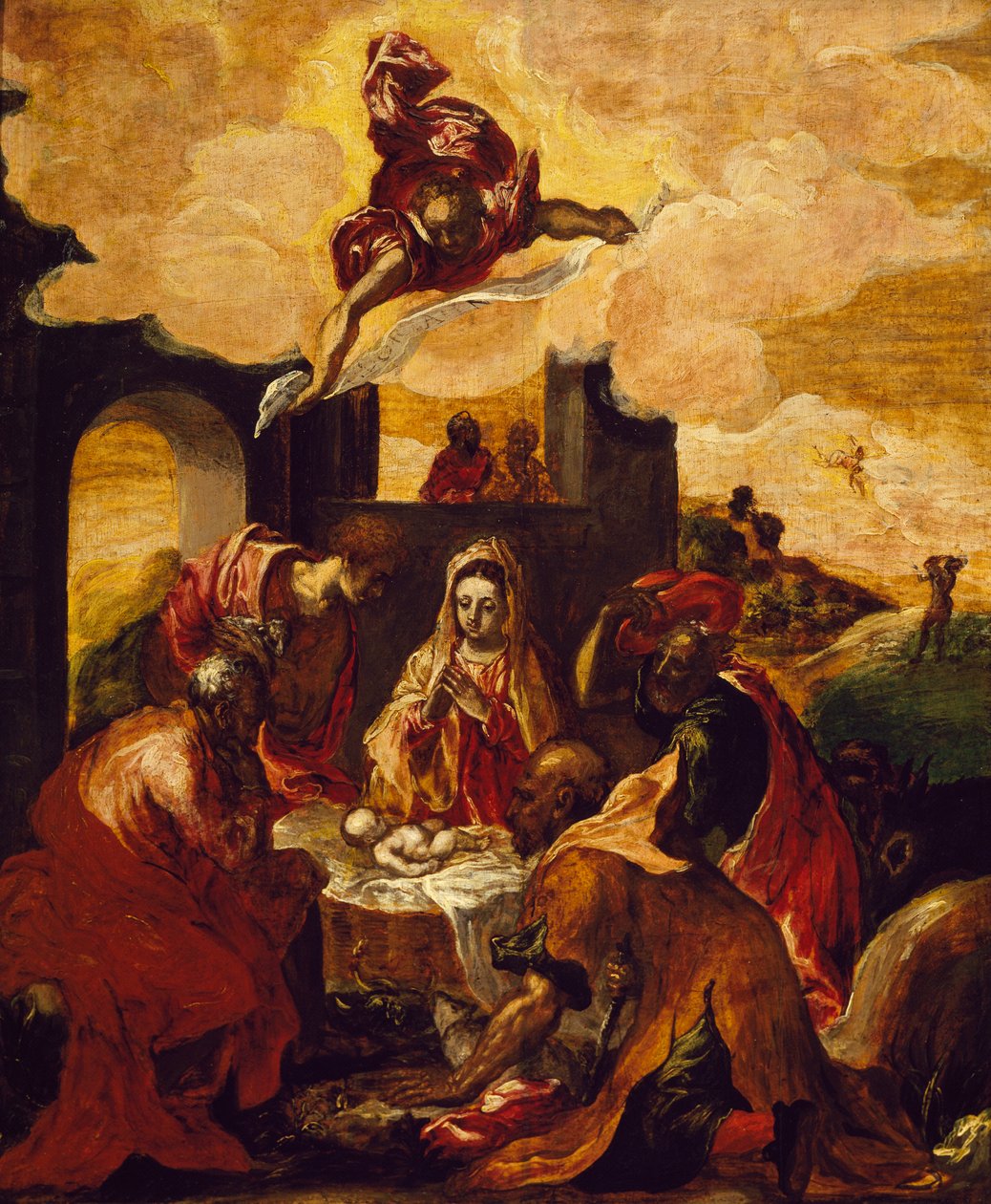 Adoration des bergers - El (1541-1614) Greco