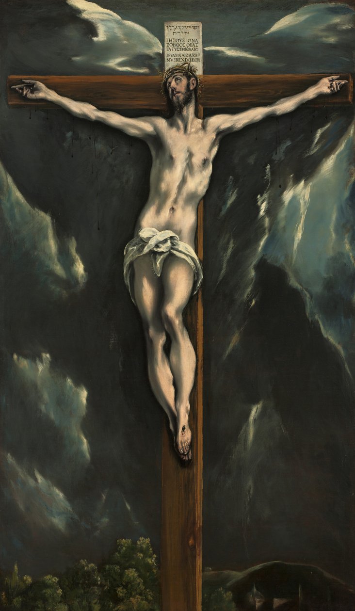 Le Christ en croix, c.1600-10 - El Greco