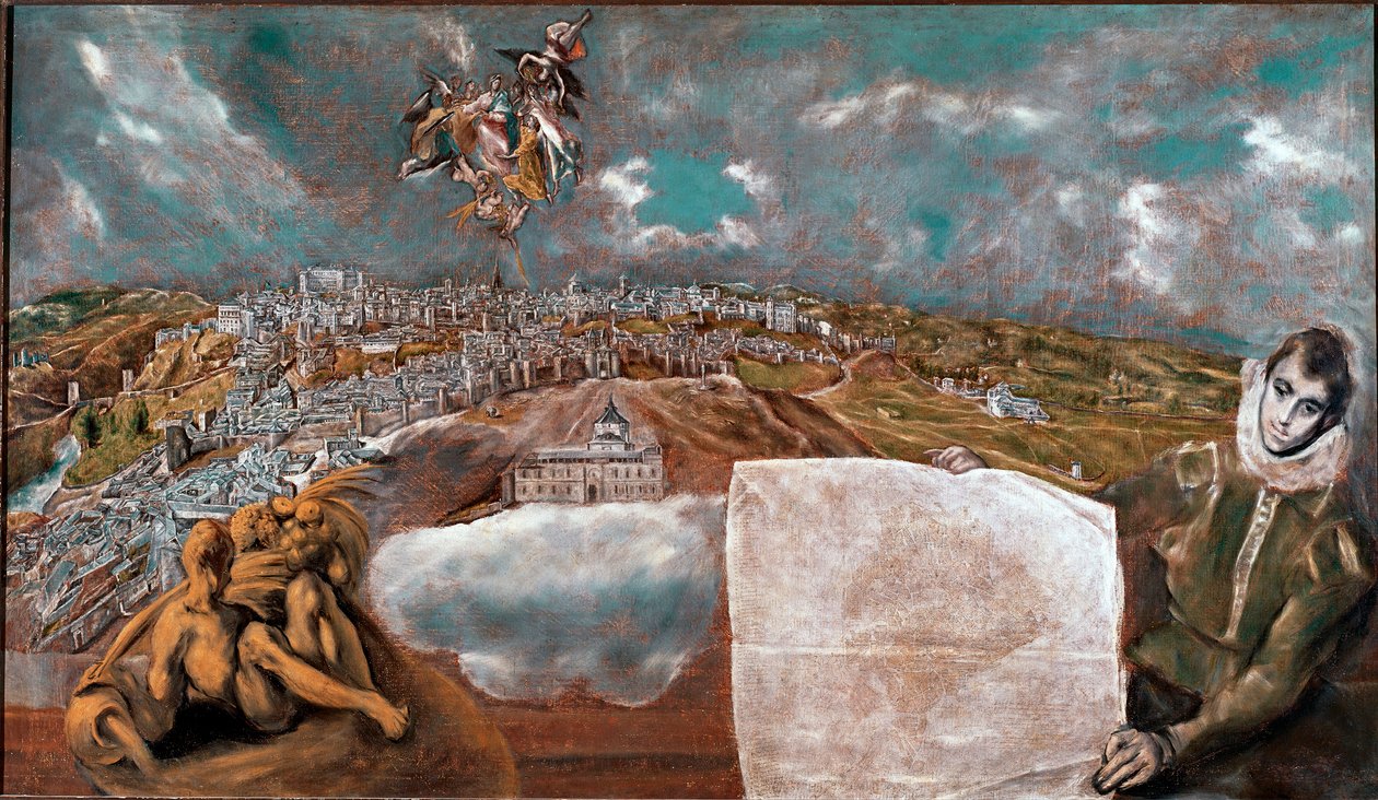Vue de la ville de Tolède - El Greco