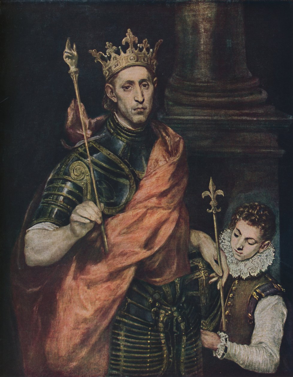 Der Heilige Ludwig, Saint Louis - El Greco