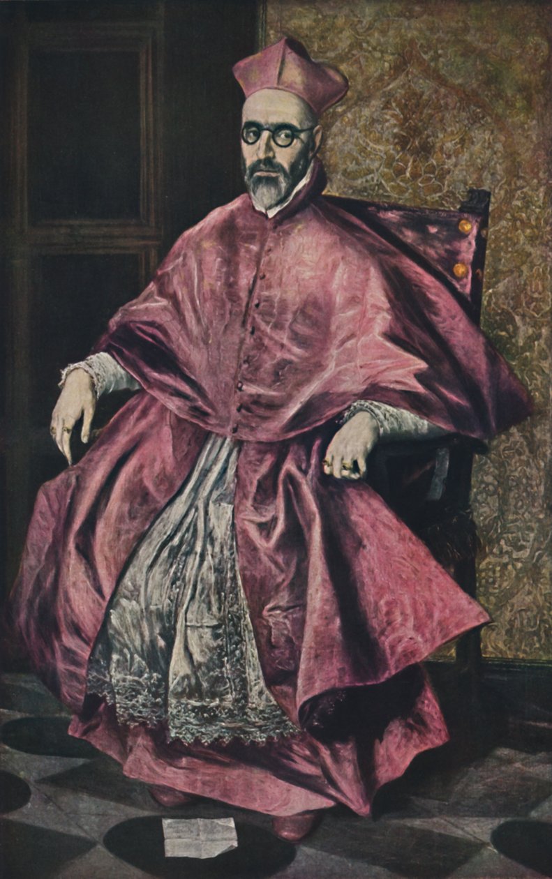 Don Fernando Niño De Guevara, Portrait du cardinal Niño de Guevara, 1598 - El Greco