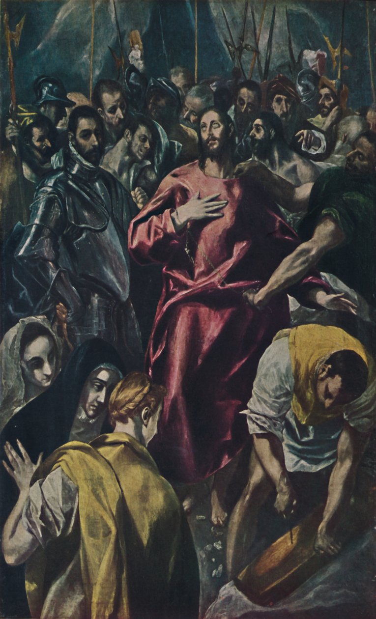 Espolio Entkleidung Christi., Le dépouillement du Christ, vers 1577-1579, 1938 - El Greco