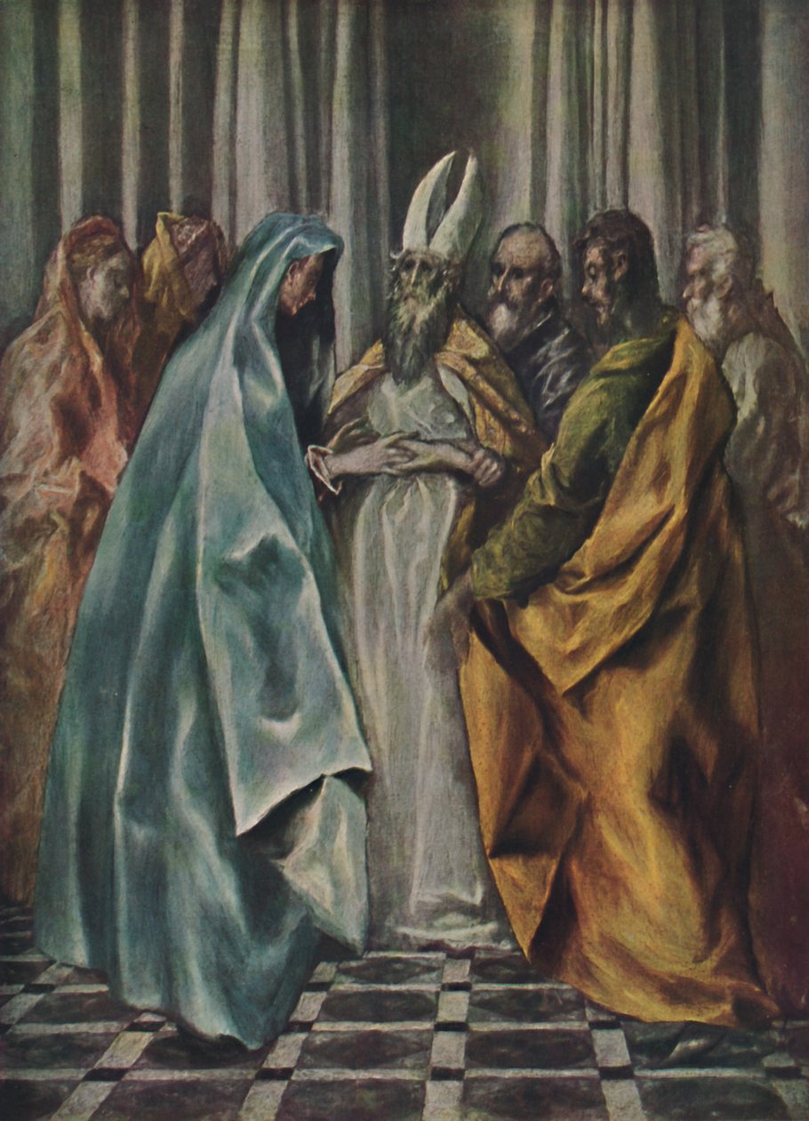 Mariae Verlobnis, Les fiançailles de la Vierge, vers 1600-1614, 1938 - El Greco