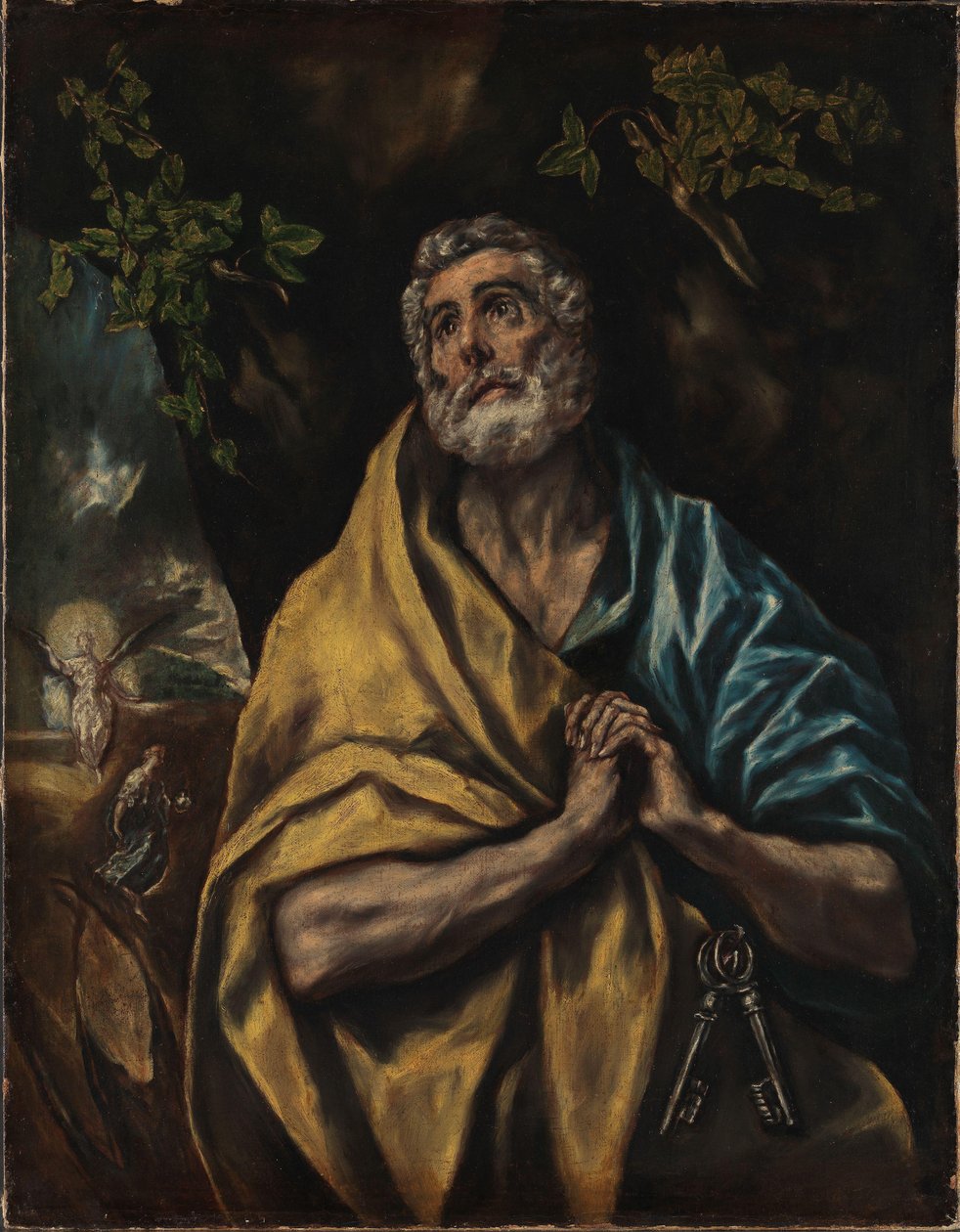 Norwegian Bokmål :  Den angrende Peter Les larmes de saint Pierre - El Greco