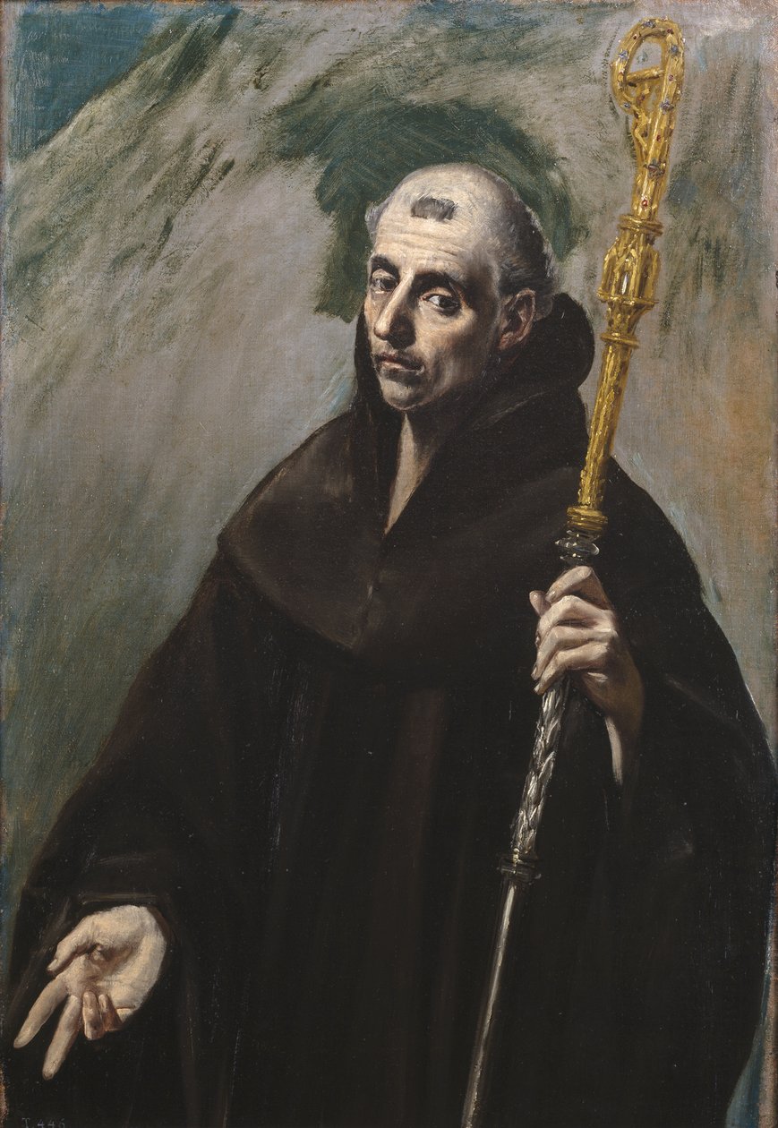 Saint Benoît de Nursie, 1577-1579 - El Greco