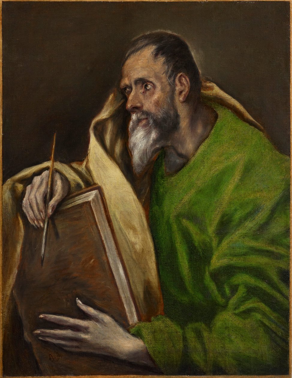 Saint Luc - El Greco