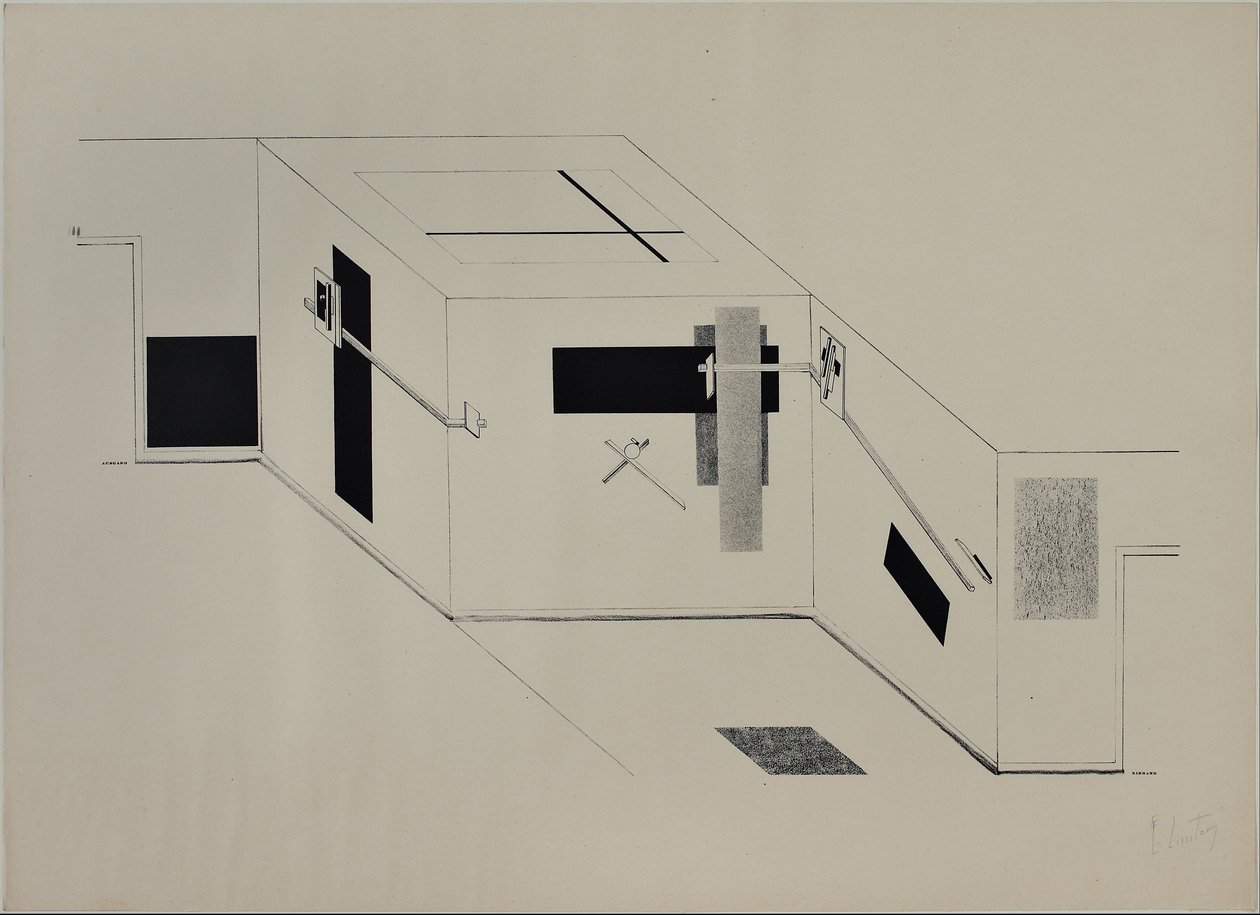 Kestnermappe Proun, Rob. Levnis et Chapman GmbH Hannover -6 - Eliezer Markowich Lissitzky