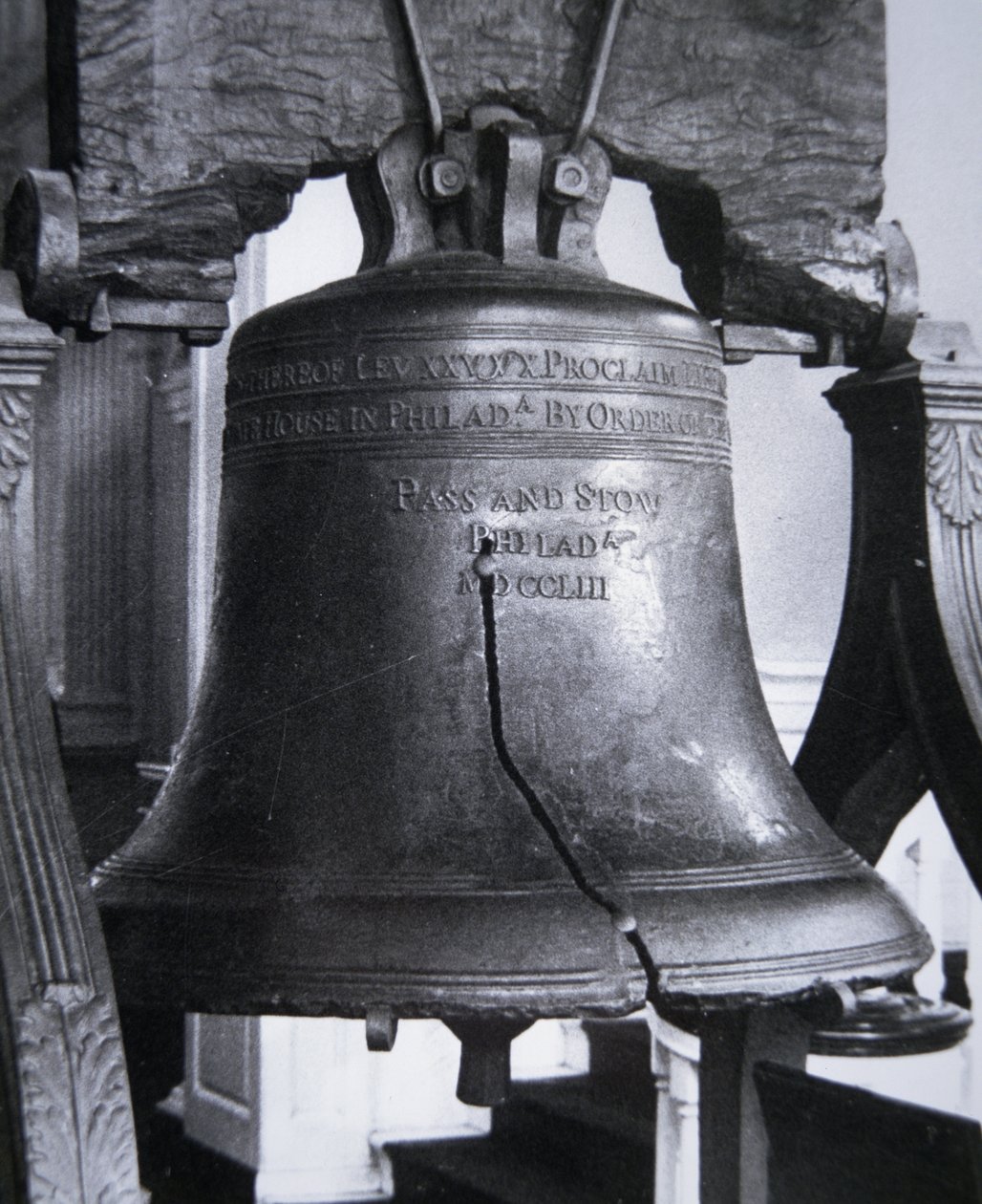 La cloche de la Liberté, fondue en 1752 - Nicolas d