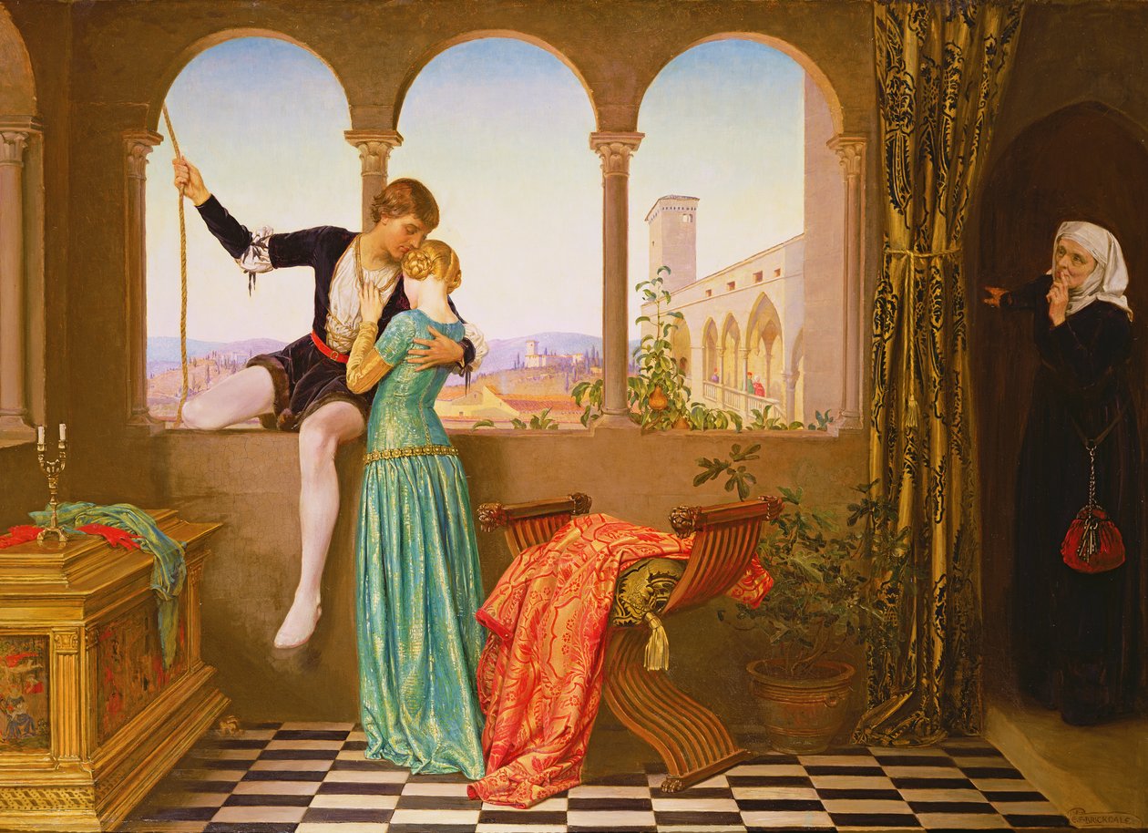 Adieu - un baiser, et je descendrai - Eleanor Fortescue Brickdale