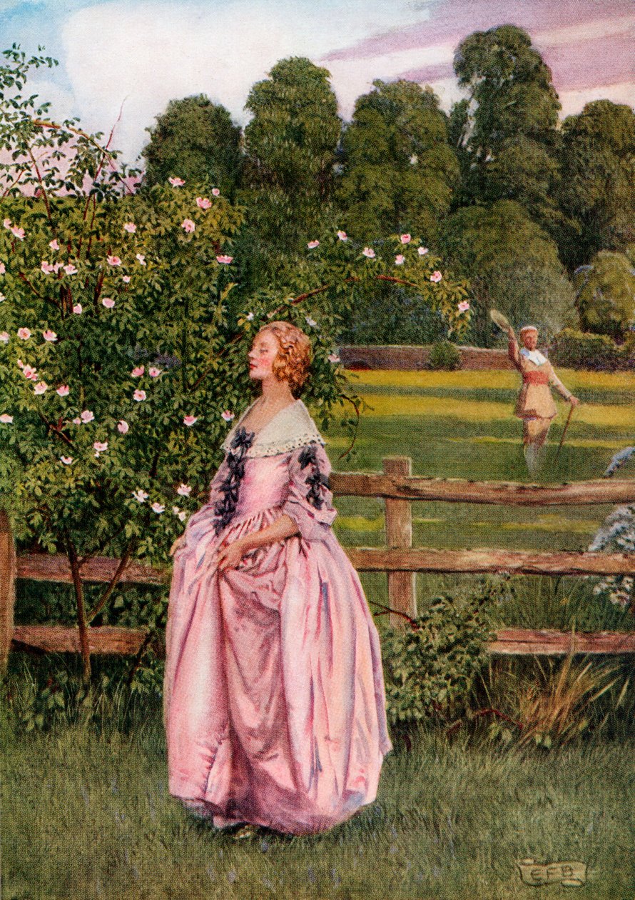 Illustration pour le poème The Manly Heart de Wither, du livre 