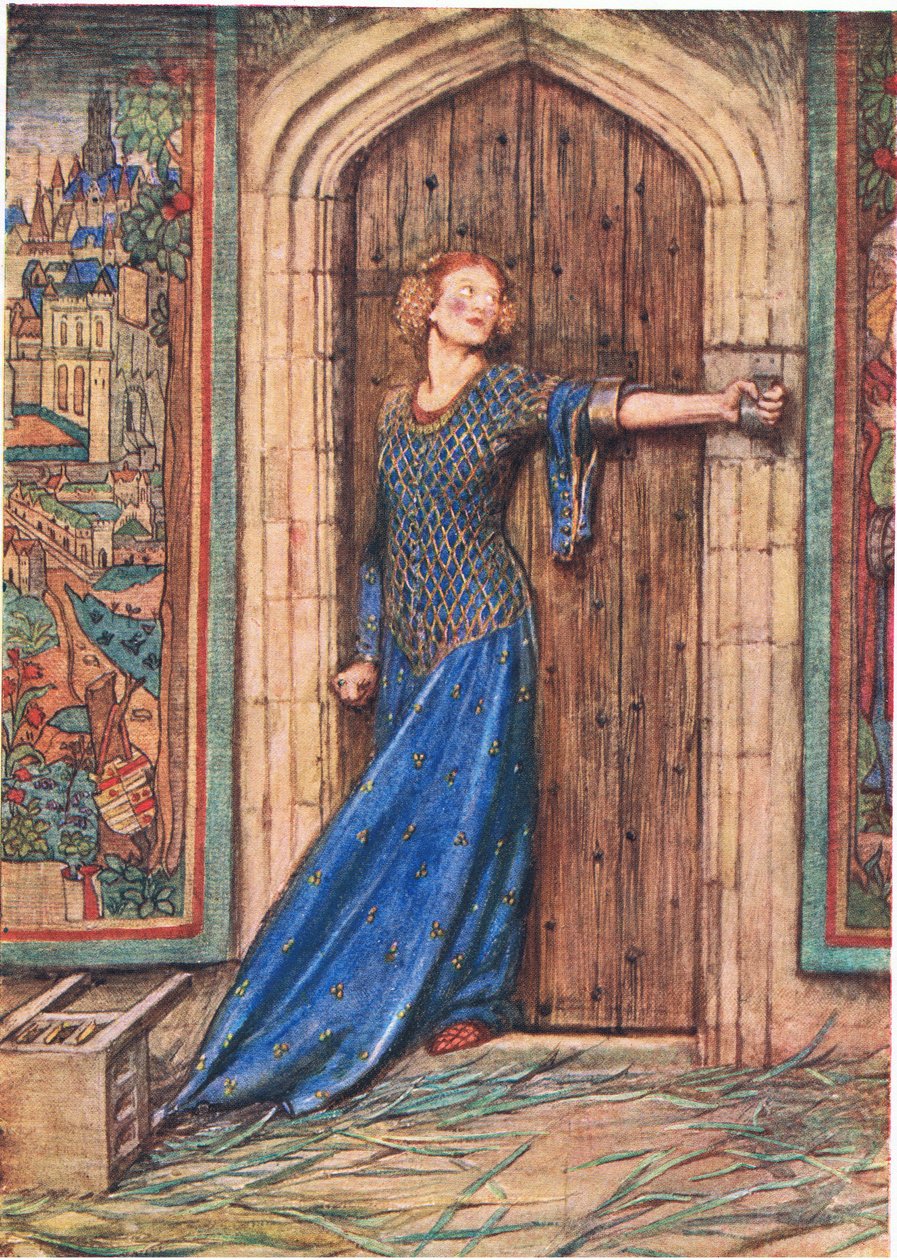 Kate Barless: La tragédie du roi: Et aucun obstacle sauf mon bras - Eleanor Fortescue Brickdale