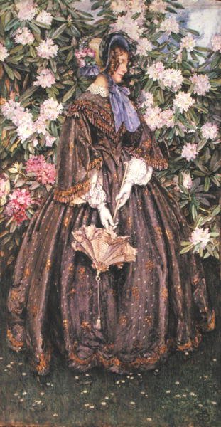Dame avec un Parasol - Eleanor Fortescue Brickdale