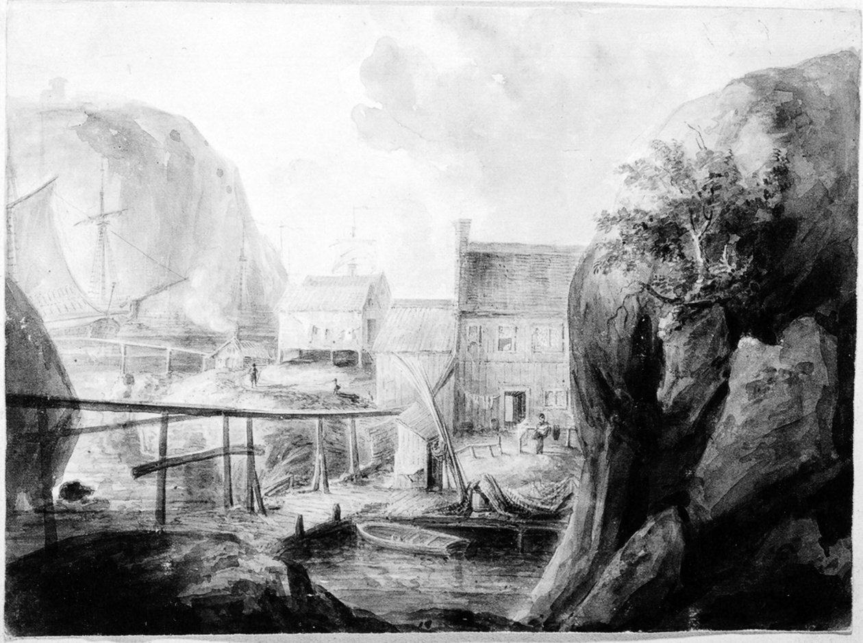 Villes côtières en Angleterre - Elias Martin
