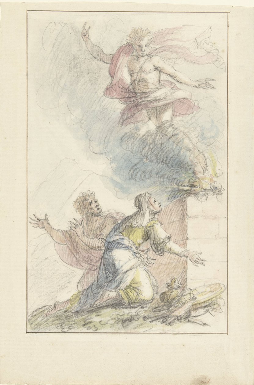 Le sacrifice de Manoach - Elias van Nijmegen
