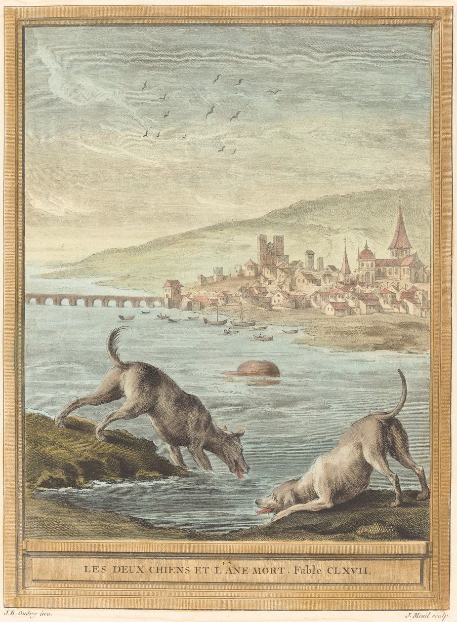 Les deux chiens et l
