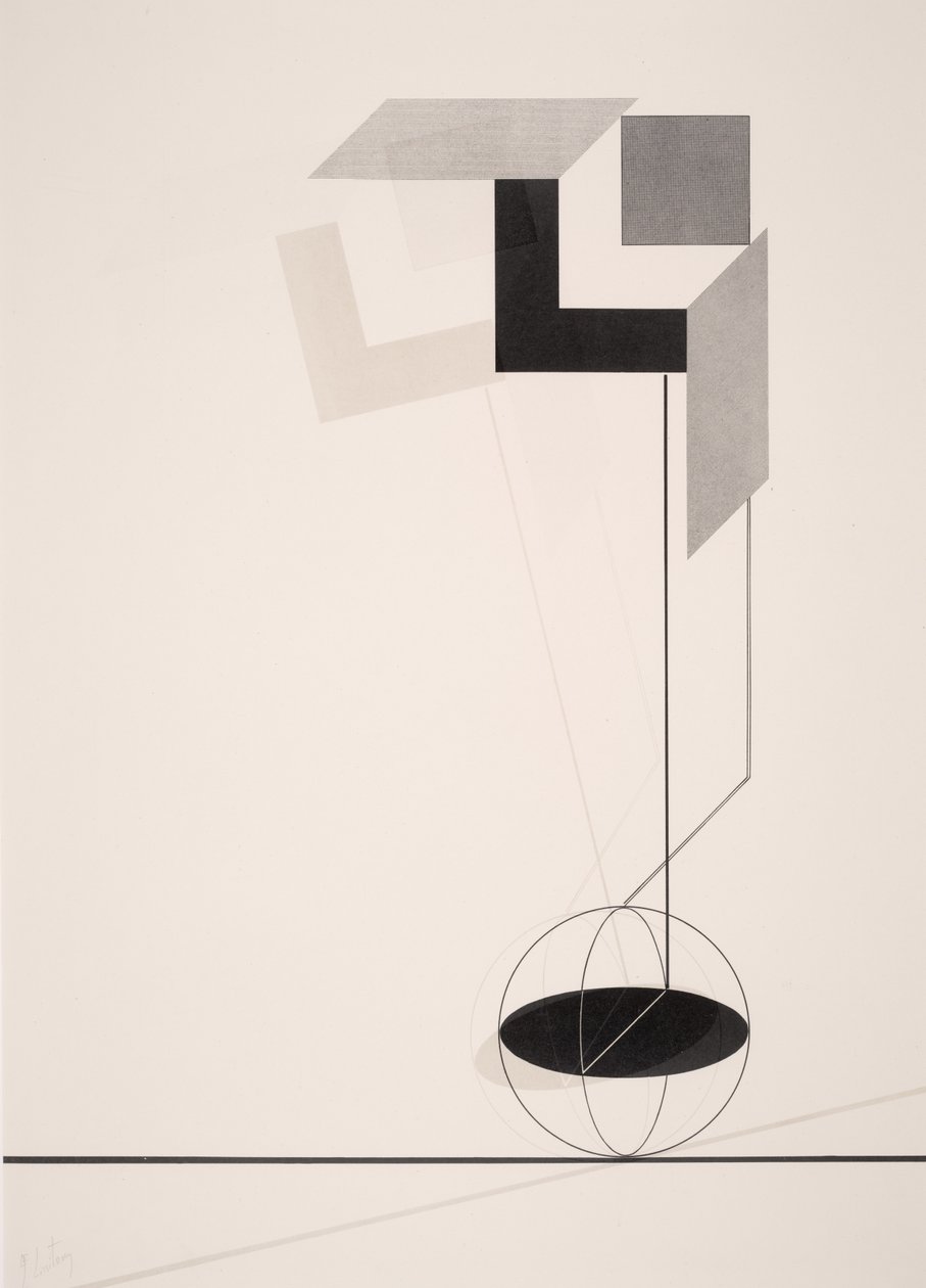Sans titre, 1923 - Eliezer Markowich Lissitzky