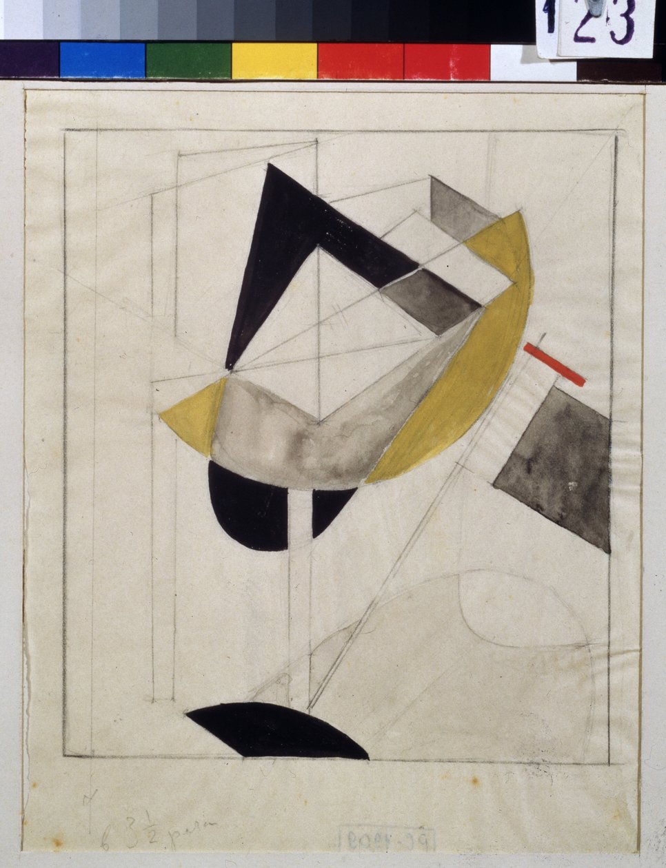Proun 19 - Eliezer Markowich Lissitzky