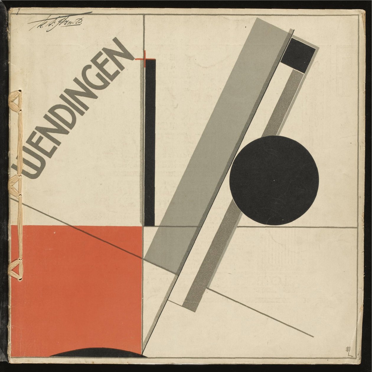 Wendingen No 11 - Eliezer Markowich Lissitzky