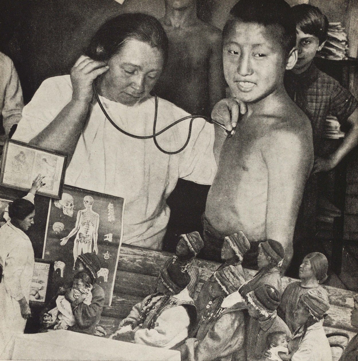 Médecine en URSS. Illustration de l