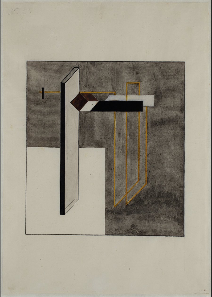 Proun 4B - Eliezer Markowich Lissitzky