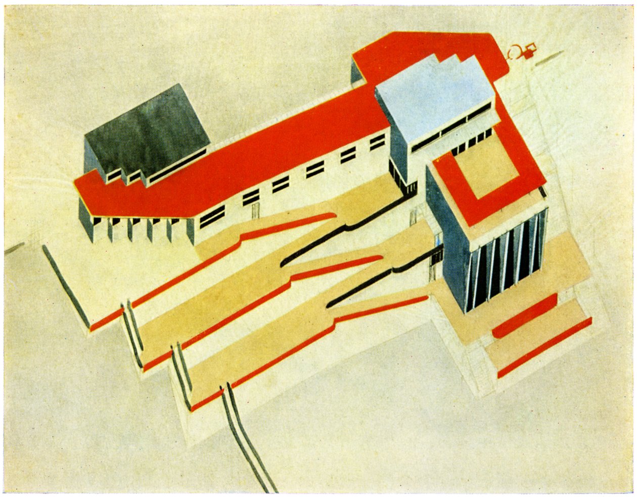 Club de yacht - Eliezer Markowich Lissitzky