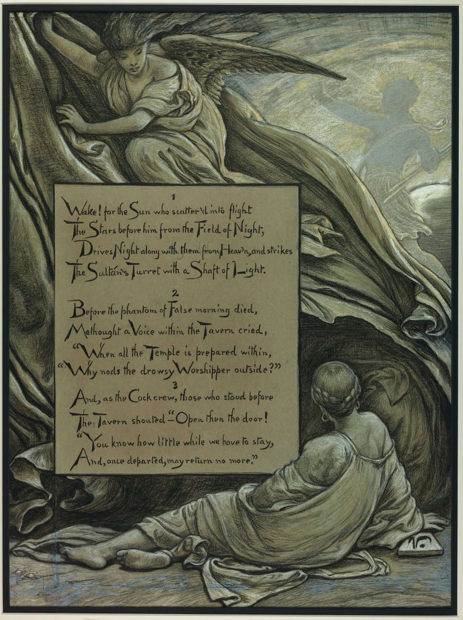 (Illustration pour le Rubáiyát d